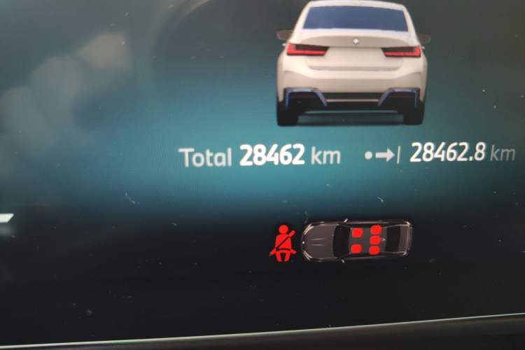 Used BMW i3 2024 eDrive 35 L Odometer Close Up