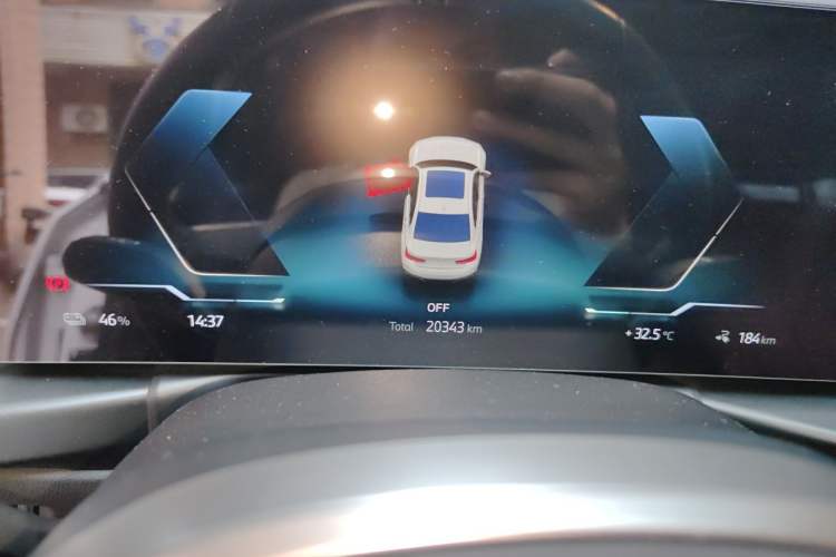 Used BMW i3 2024 eDrive 35 L Odometer Close Up