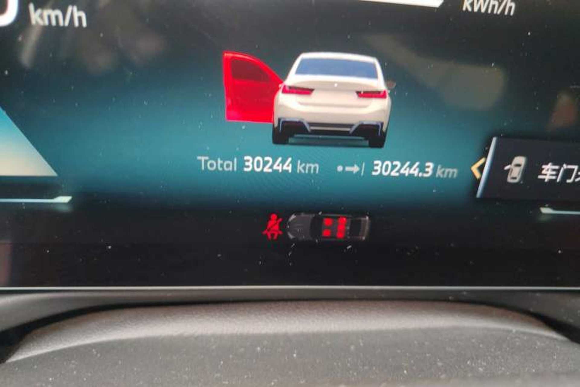Used BMW i3 2024 eDrive 35 L Odometer Close Up