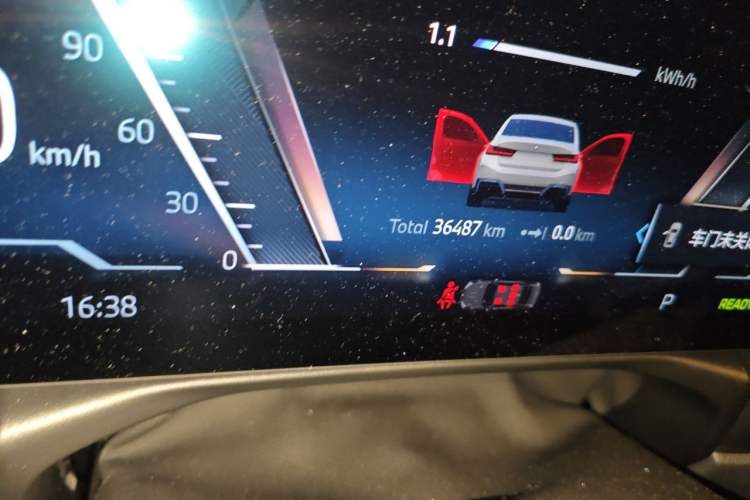 Used BMW i3 2024 eDrive 35 L Odometer Close Up