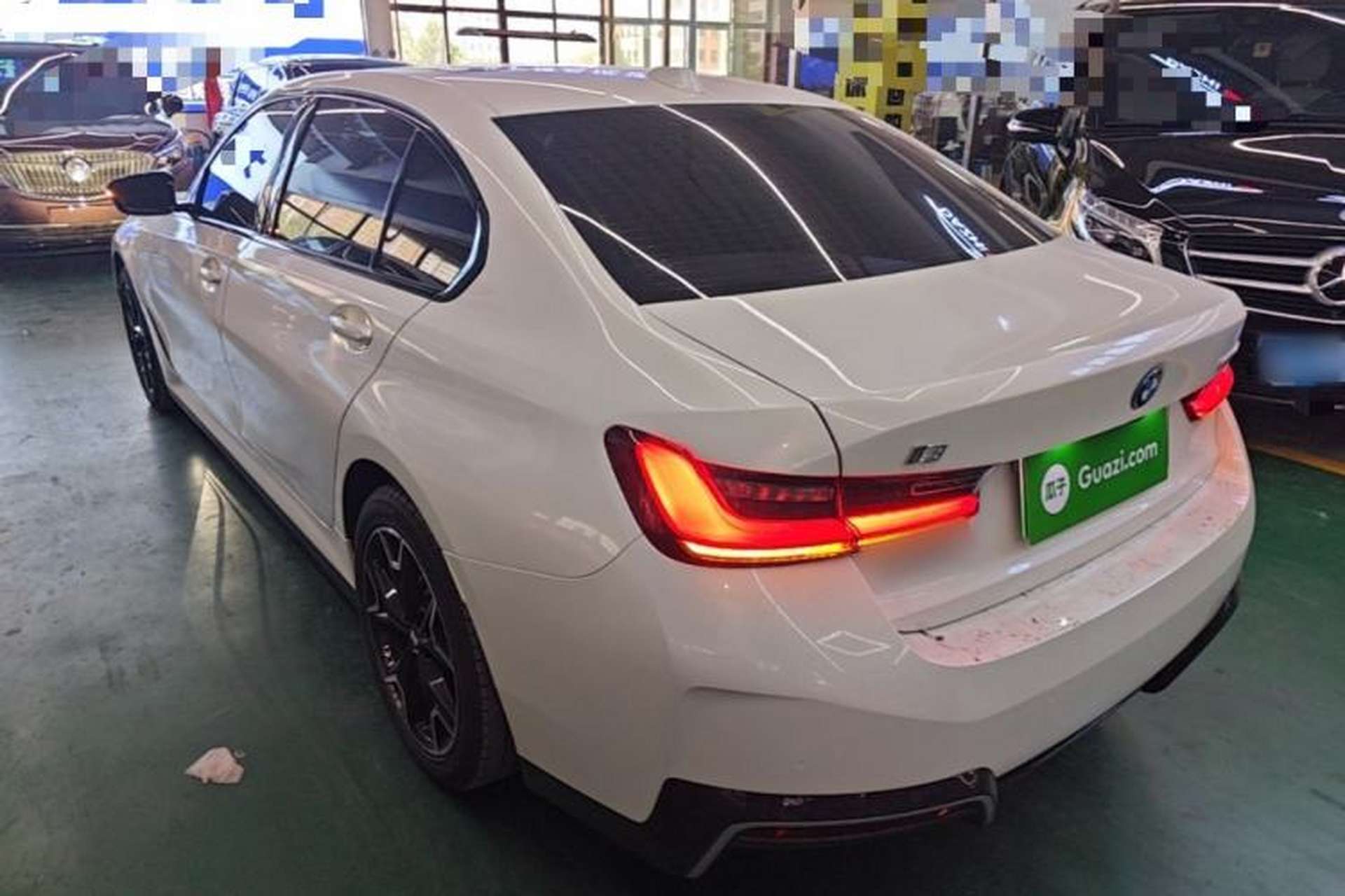 Used BMW i3 2024 eDrive 40 L Midnight Edition Rear Left 45 Deg