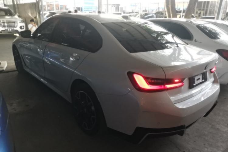 Used BMW i3 2024 eDrive 40 L Midnight Edition Rear Left 45 Deg
