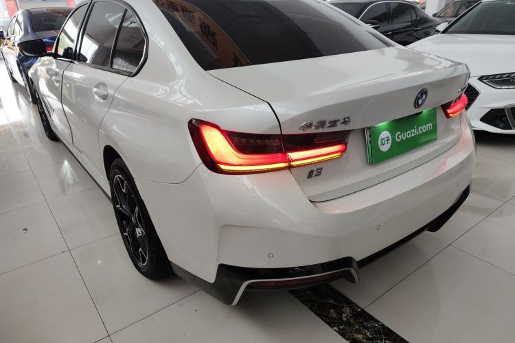 Used BMW i3 2024 eDrive 40 L Midnight Edition Rear Left 45 Deg