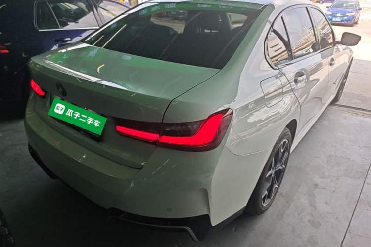 Used BMW i3 2024 eDrive 40 L Midnight Edition Rear Right 45 Deg
