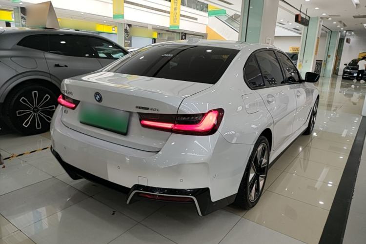 Used BMW i3 2024 eDrive 40 L Midnight Sports Package Rear Right 45 Deg