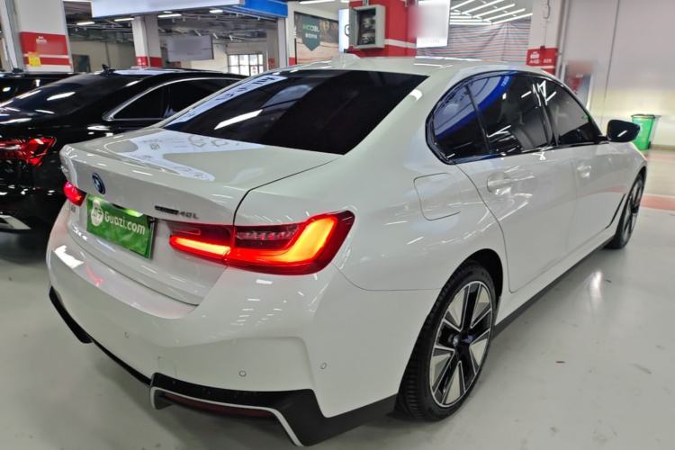 Used BMW i3 2024 eDrive 40 L Midnight Sports Package Rear Right 45 Deg