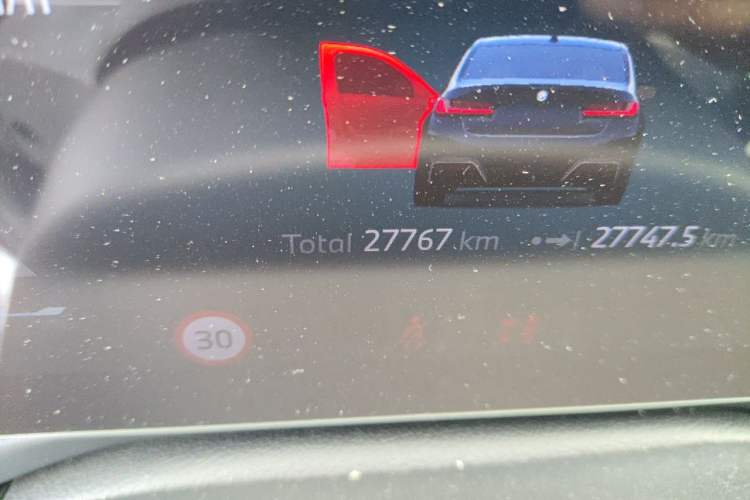 Used BMW i3 2025 eDrive 35 L Odometer Close Up