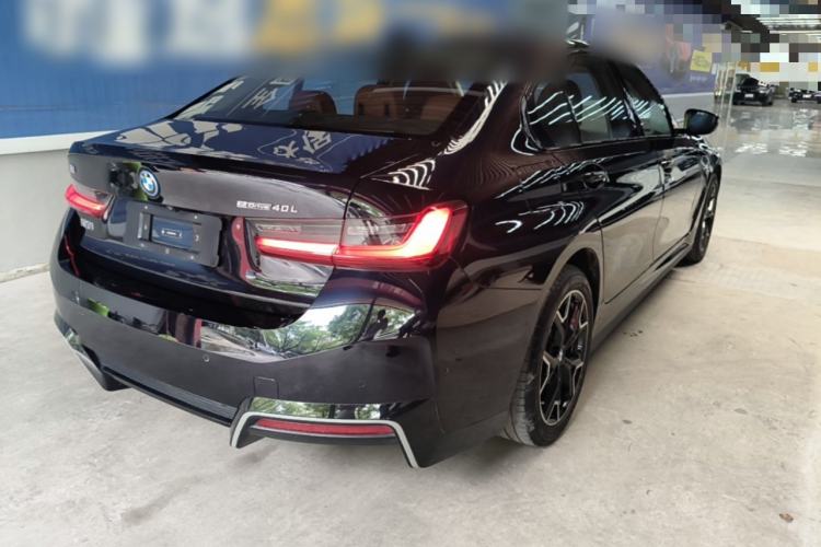 Used BMW i3 2025 eDrive 40 L Midnight Edition Rear Right 45 Deg