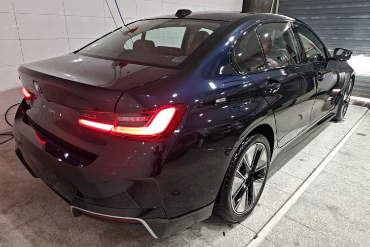 Used BMW i3 2025 eDrive 40 L Midnight Edition Rear Right 45 Deg