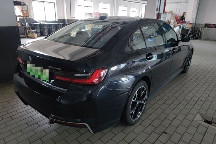 Used BMW i3 2025 eDrive 40 L Midnight Edition Rear Right 45 Deg
