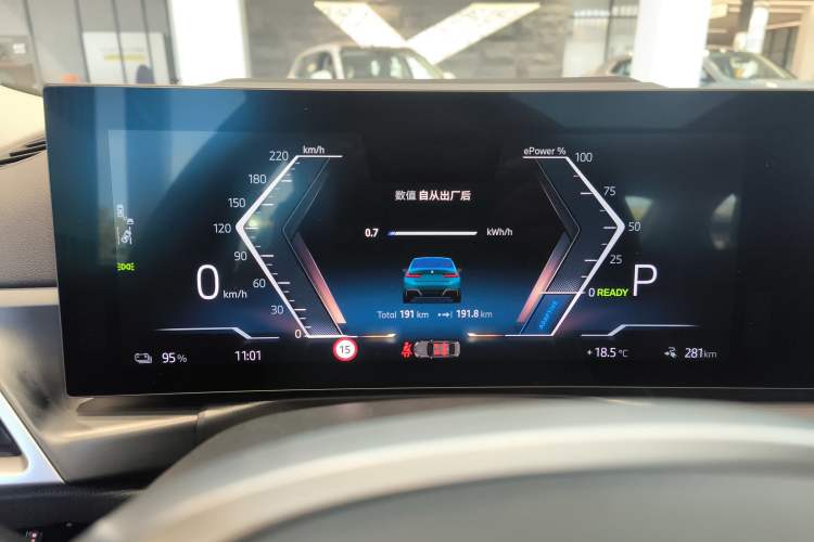 Used BMW i3 2025 eDrive 40 L Midnight Sports Package Instrument Cluster