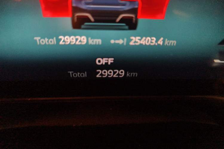 Used BMW i3 2025 eDrive 35 L Odometer Close Up