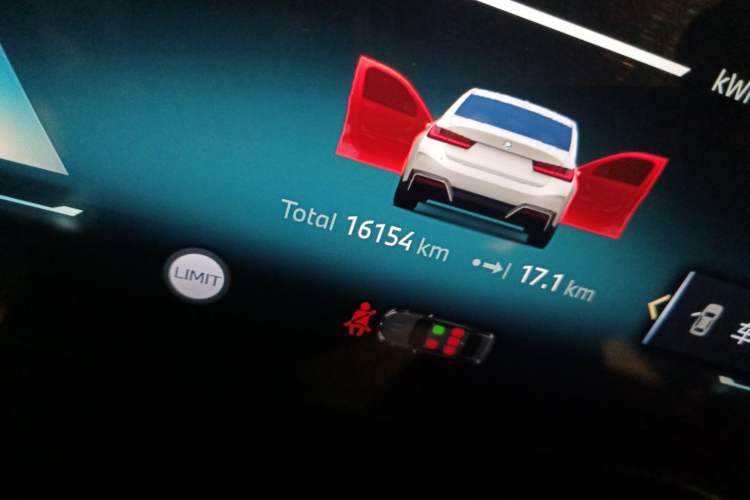 Used BMW i3 2025 eDrive 35 L Odometer Close Up