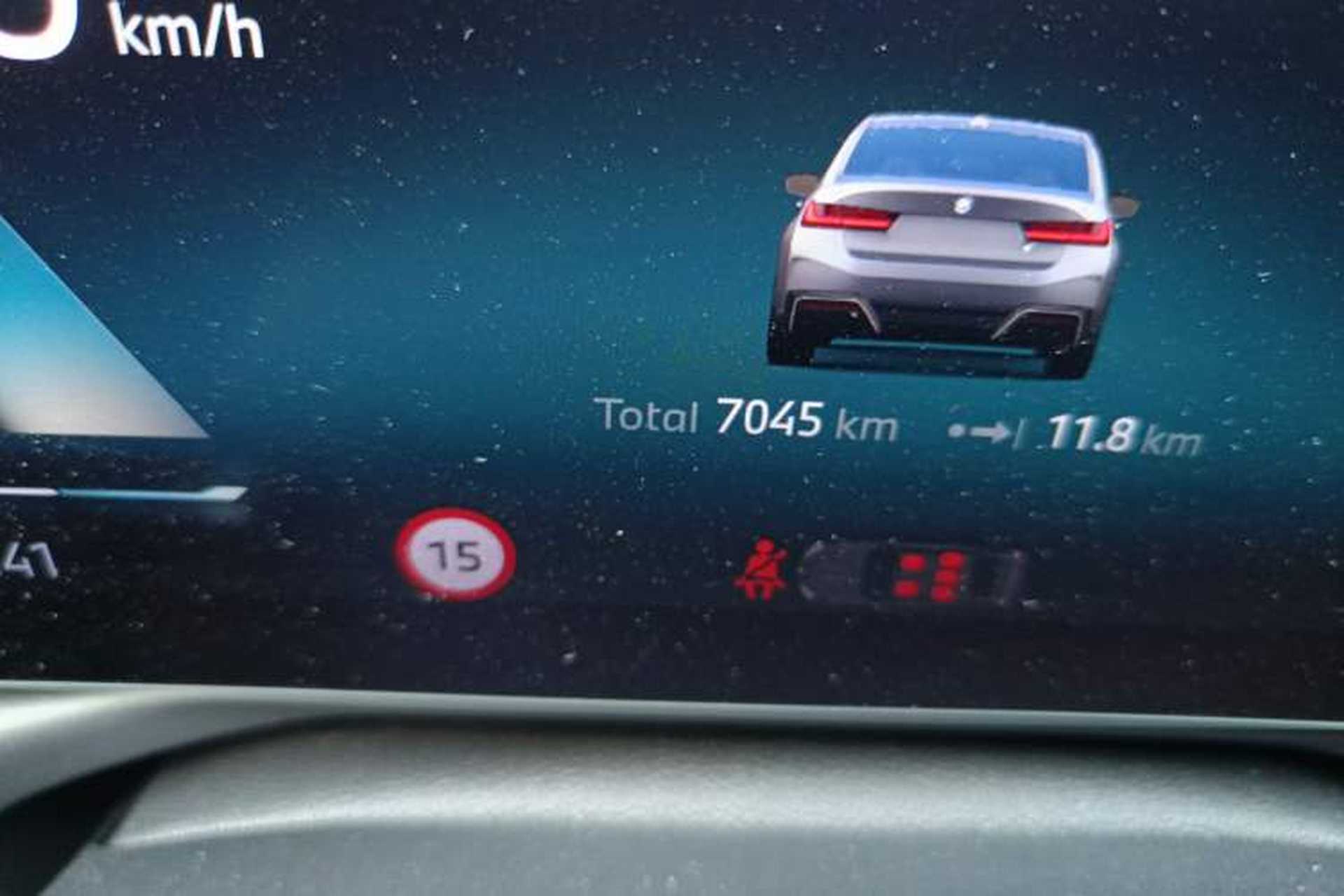 Used BMW i3 2025 eDrive 35 L Odometer Close Up