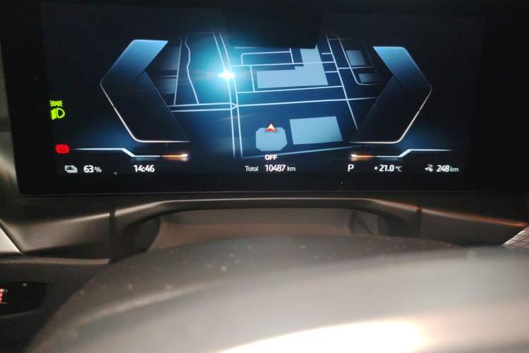 Used BMW i3 2025 eDrive 40 L Midnight Sports Package Odometer Close Up