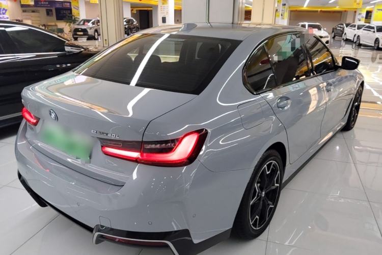 Used BMW i3 2025 eDrive 40 L Midnight Edition Rear Right 45 Deg