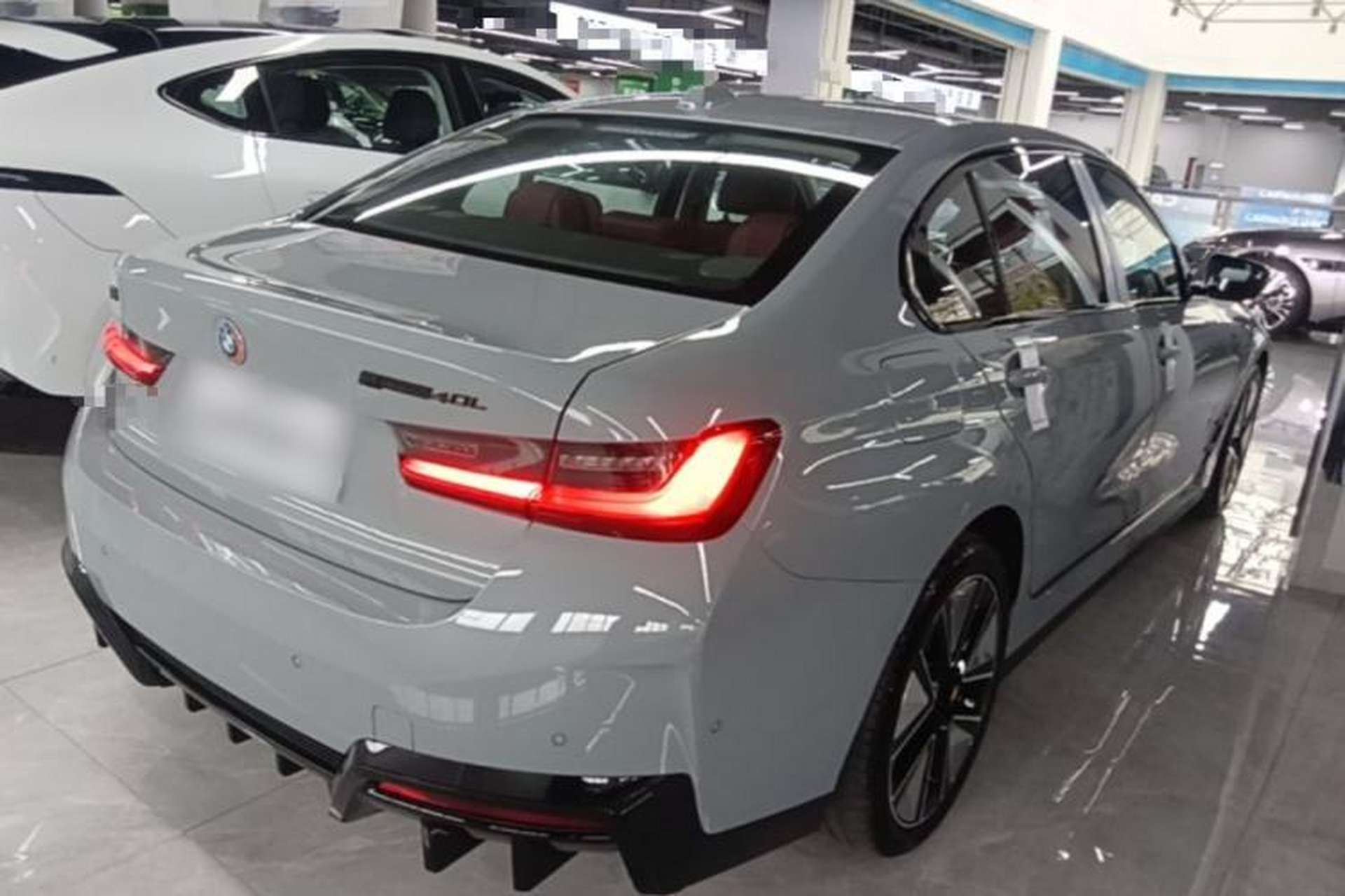 Used BMW i3 2025 eDrive 40 L Midnight Sports Package Rear Right 45 Deg