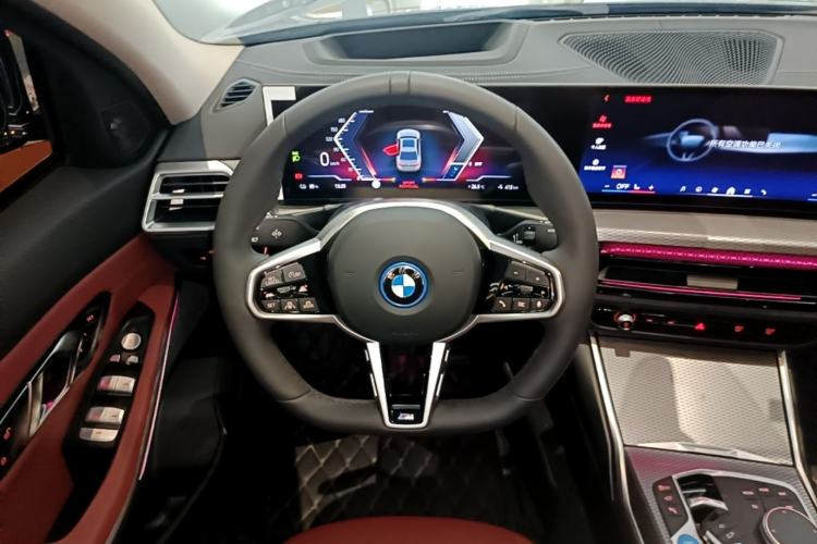 Used BMW i3 2025 eDrive 40 L Midnight Sports Package Steering Wheel