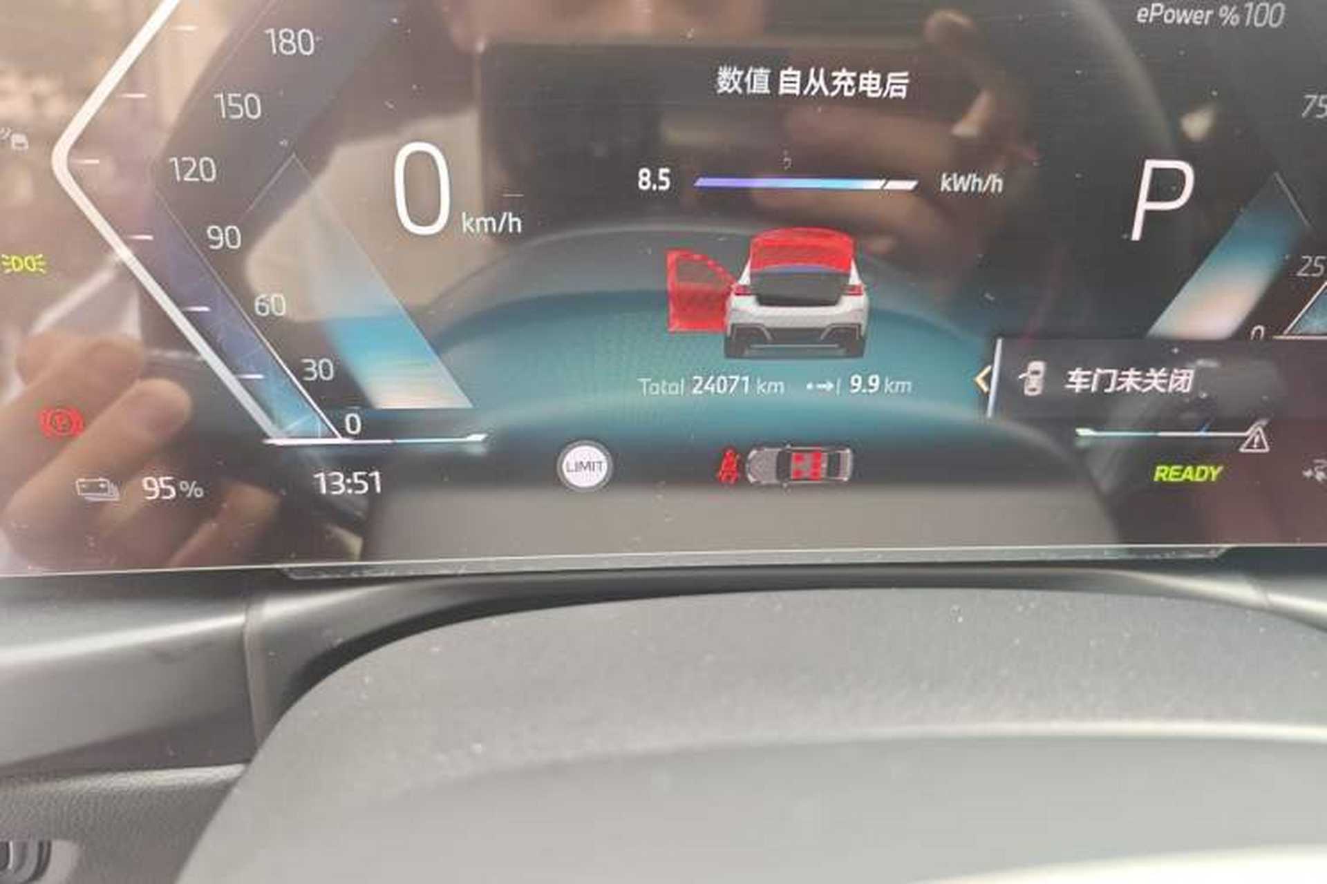 Used BMW i3 2025 eDrive 35 L Odometer Close Up