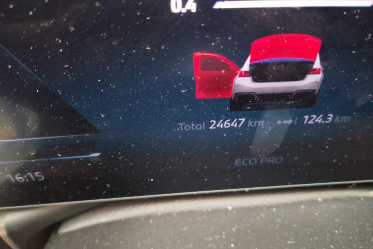 Used BMW i3 2025 eDrive 35 L Odometer Close Up