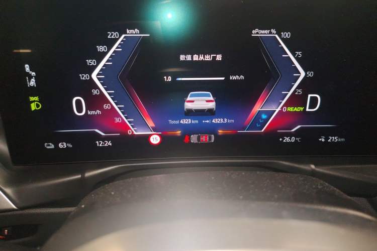 Used BMW i3 2025 eDrive 35 L Odometer Close Up