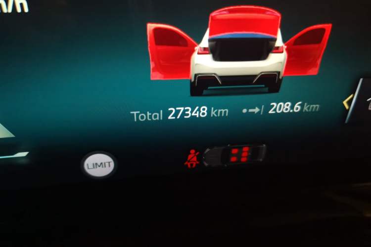 Used BMW i3 2025 eDrive 40 L Midnight Edition Odometer Close Up