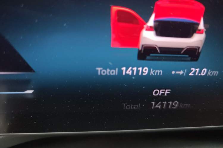 Used BMW i3 2025 eDrive 35 L Odometer Close Up