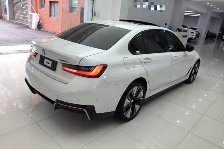 Used BMW i3 2025 eDrive 40 L Midnight Sports Package Rear Right 45 Deg