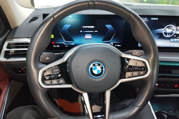 Used BMW i3 2025 eDrive 40 L Midnight Sports Package Steering Wheel