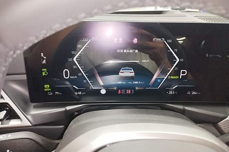 Used BMW i3 2026 Model Facelifted eDrive 40 L Midnight Package Instrument Cluster