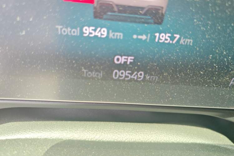 Used BMW i3 2026 Model, eDrive 35 L Odometer Close Up