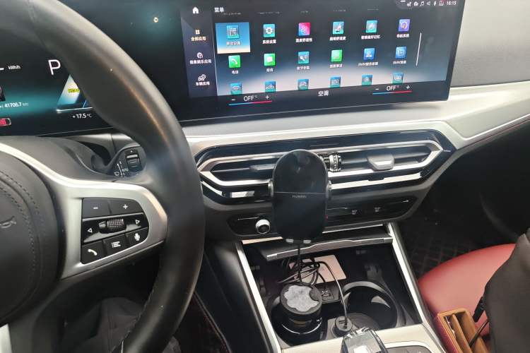 Used BMW i4 2022 eDrive40 Audio And AC Panel
