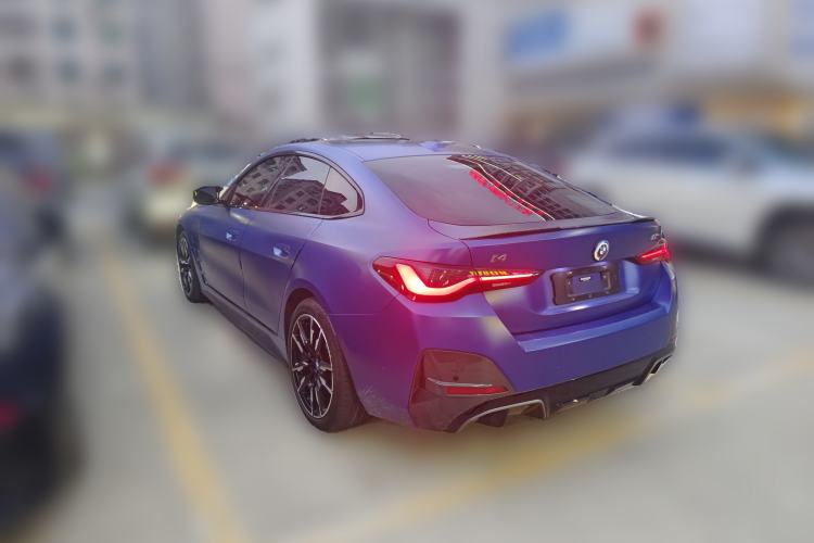 Used BMW i4 2022 M50 Rear Left 45 Deg