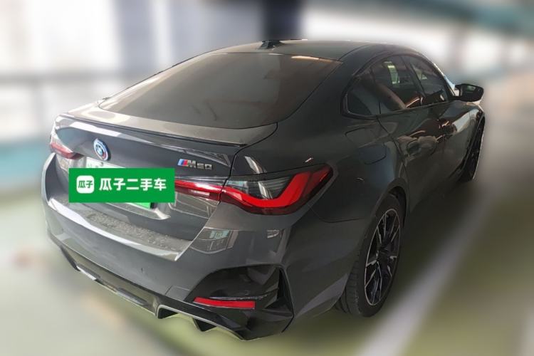 Used BMW i4 2022 M50 Rear Right 45 Deg