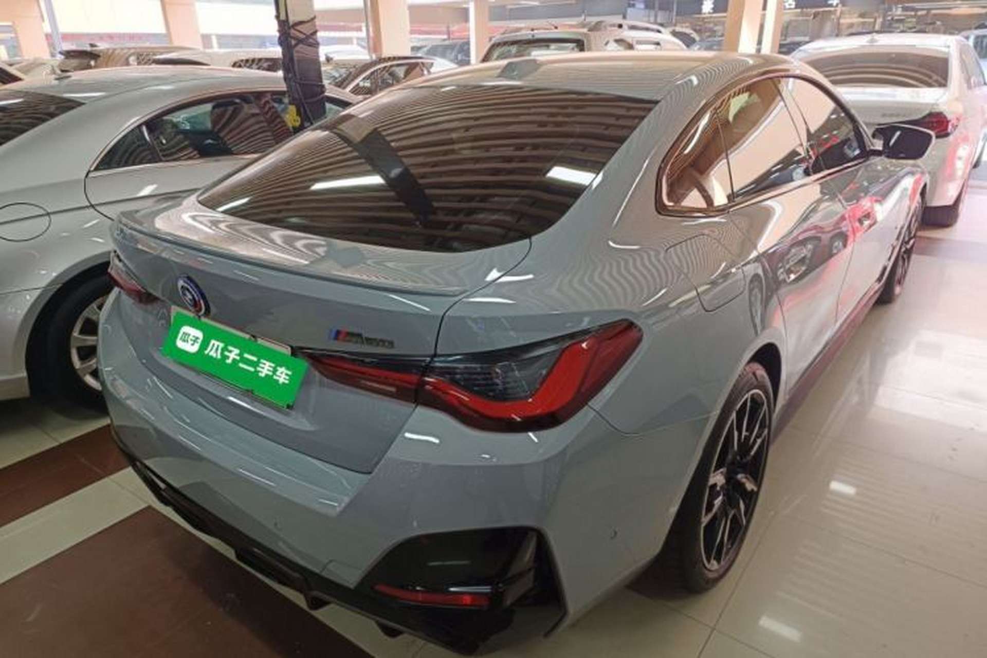 Used BMW i4 2022 M50 Rear Right 45 Deg