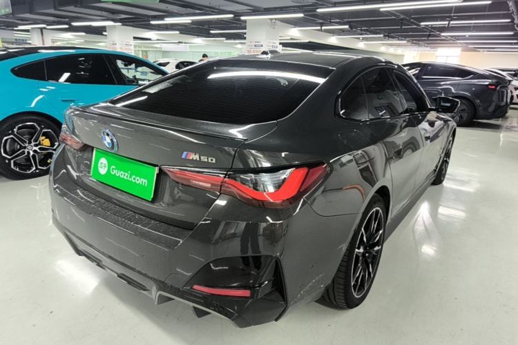 Used BMW i4 2022 M50 Rear Right 45 Deg