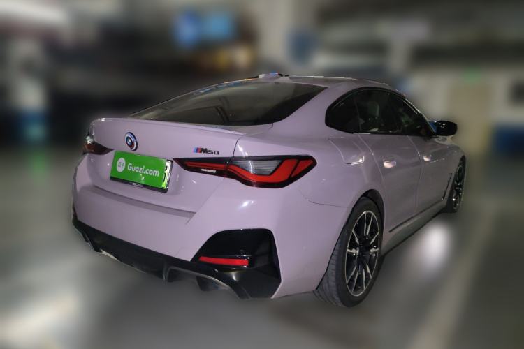Used BMW i4 2022 M50 Rear Right 45 Deg