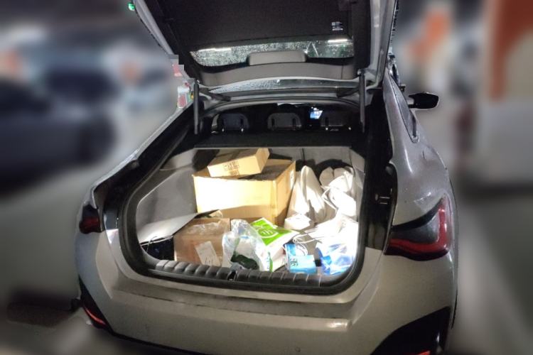 Used BMW i4 2022 M50 Trunk