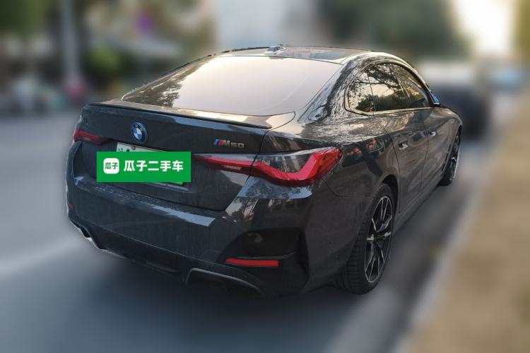 Used BMW i4 2023 M50 Rear Right 45 Deg