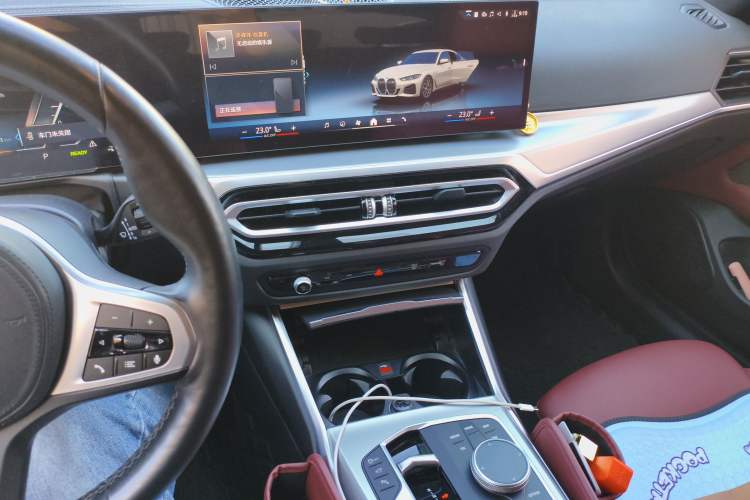 Used BMW i4 2023 eDrive40 Audio And AC Panel