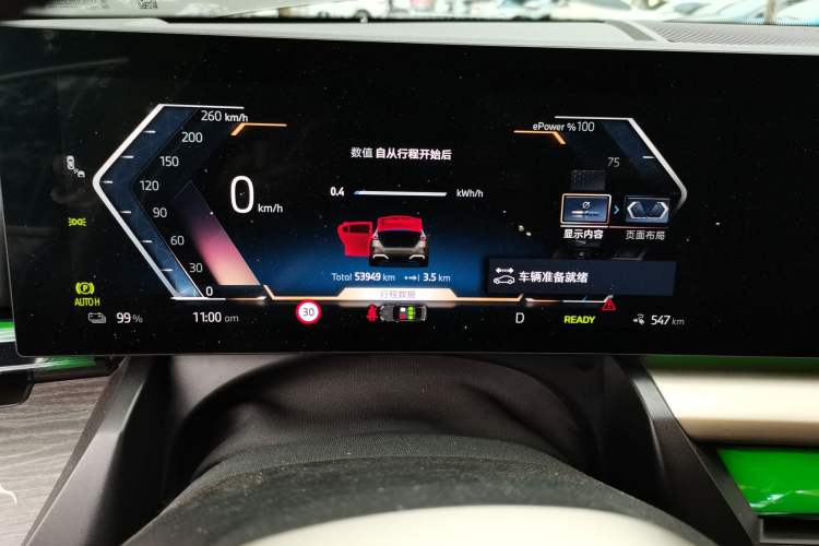 Used BMW i5 2024 eDrive 35L M Sport Package Instrument Cluster