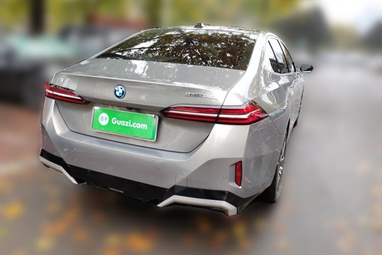 Used BMW i5 2024 eDrive 35L M Sport Package Rear Right 45 Deg
