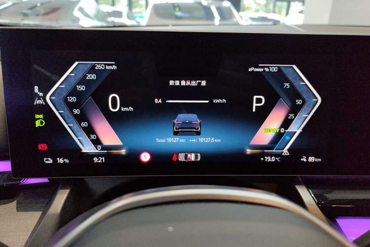 Used BMW i5 2024 eDrive 35L Luxury Package Instrument Cluster