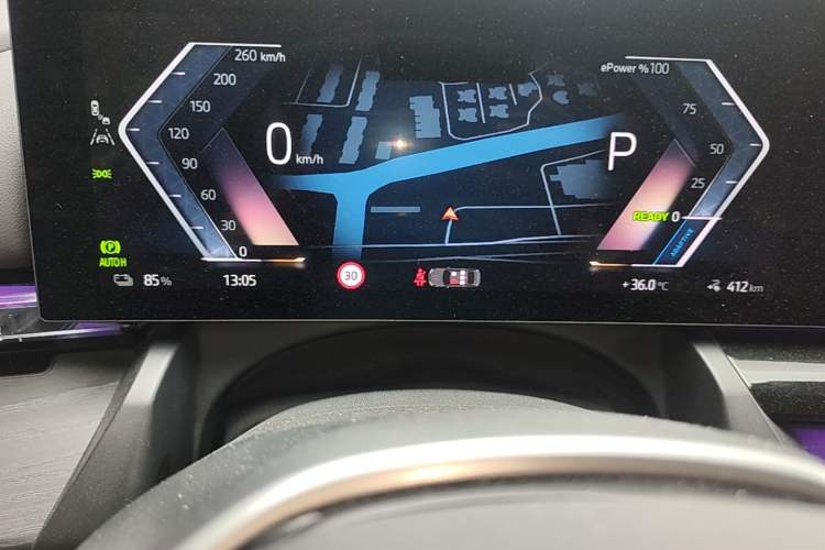 Used BMW i5 2024 eDrive 35L Luxury Package Instrument Cluster