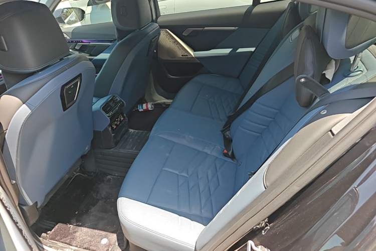 Used BMW i5 2024 eDrive 35L Luxury Model with M Sport Package Left Rear Seat