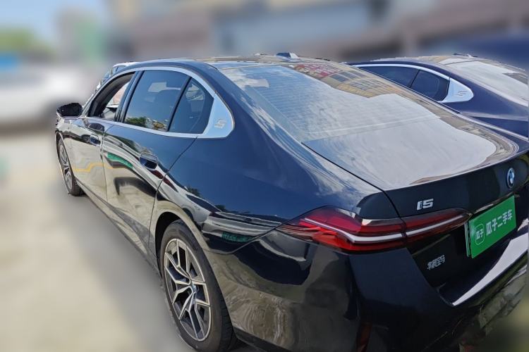 Used BMW i5 2024 eDrive 35L M Sport Package Rear Left 45 Deg