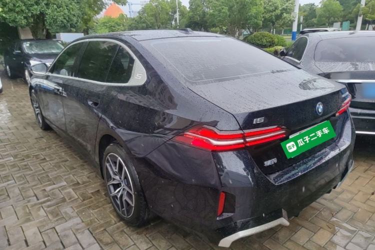 Used BMW i5 2024 eDrive 35L M Sport Package Rear Left 45 Deg
