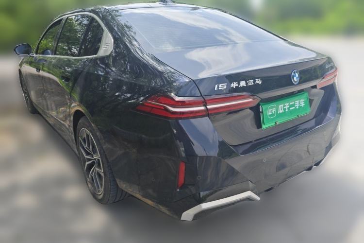 Used BMW i5 2024 eDrive 35L M Sport Package Rear Left 45 Deg