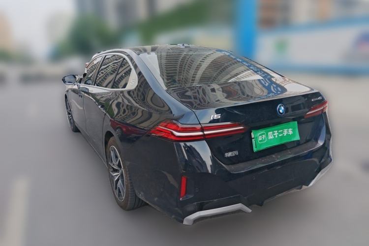 Used BMW i5 2024 eDrive 35L M Sport Package Rear Left 45 Deg