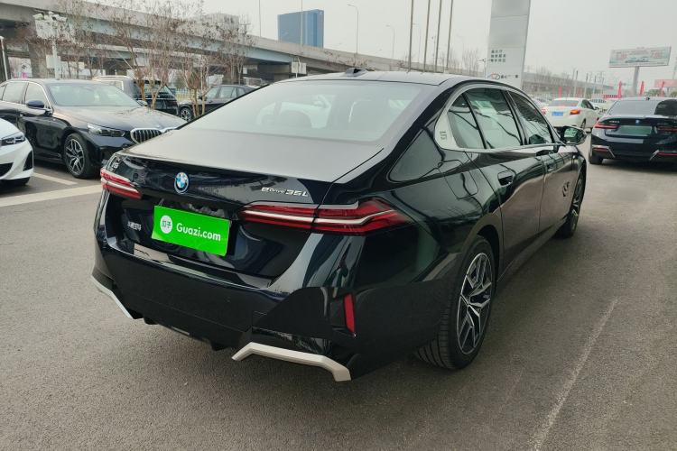 Used BMW i5 2024 eDrive 35L M Sport Package Rear Right 45 Deg